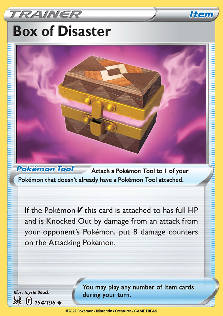 Box of Disaster 154/196 Lost Origin
