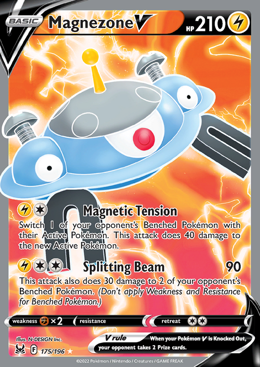 Magnezone V (Full Art) 175/196 Lost Origin