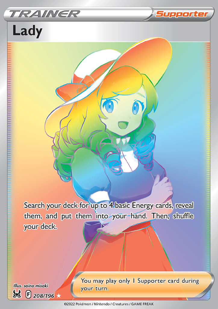 Lady (Secret) 208/196 Lost Origin