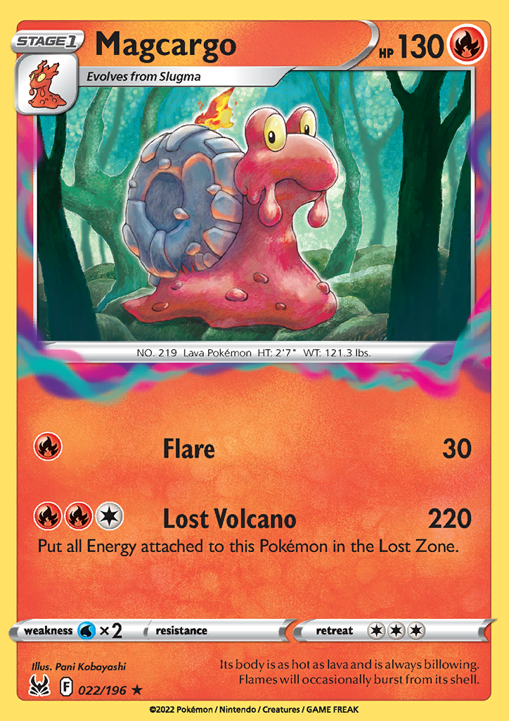 Magcargo 022/196 Lost Origin