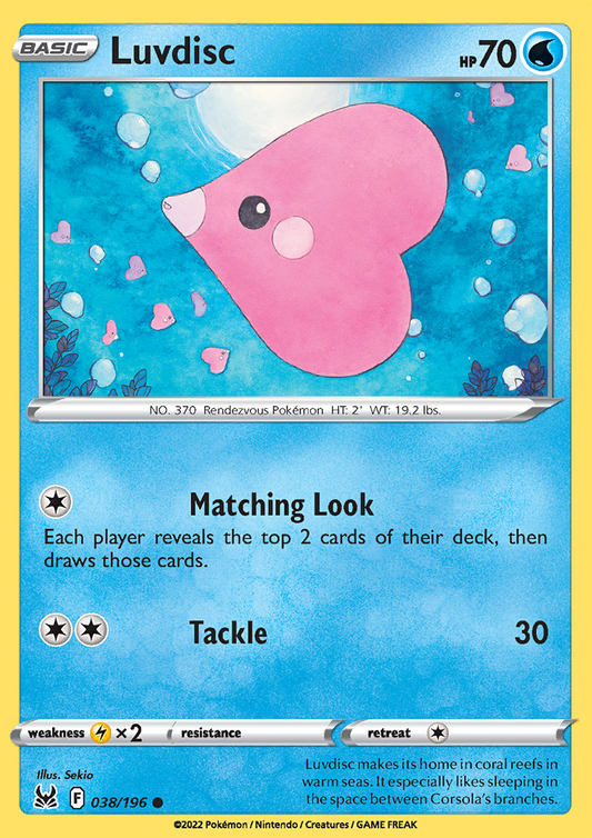 Luvdisc 038/196 Lost Origin