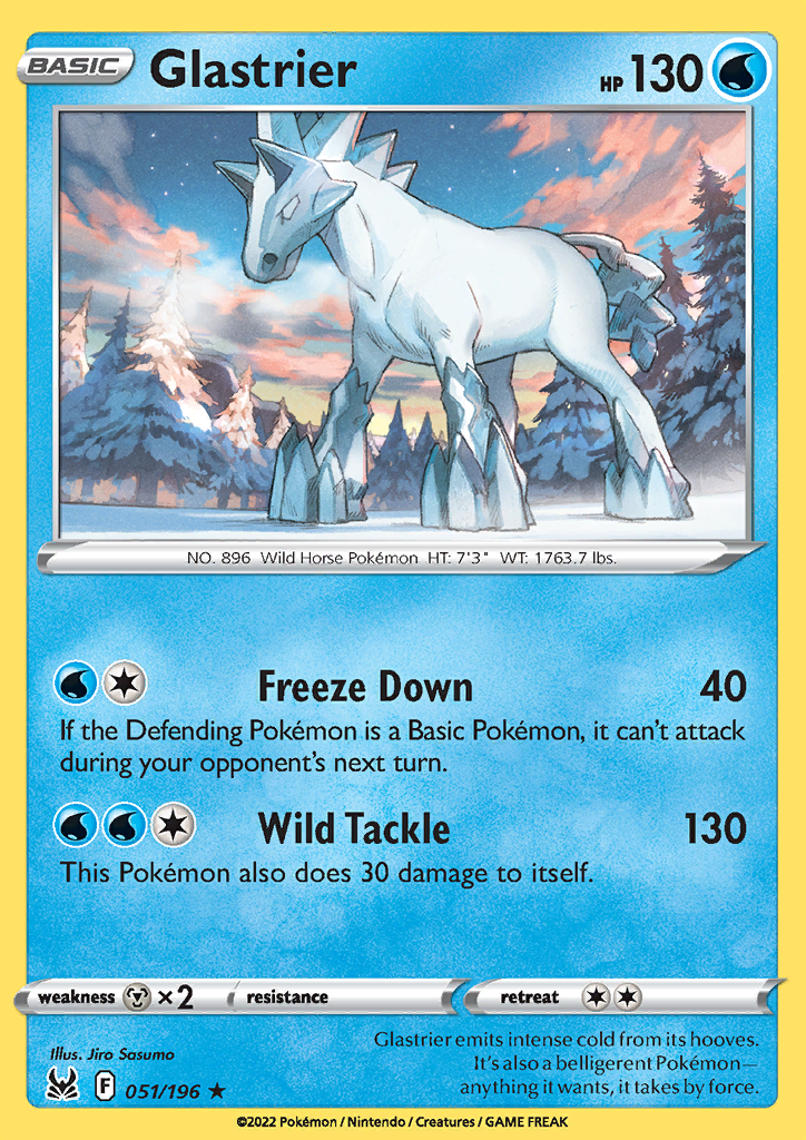 Glastrier 051/196 Lost Origin
