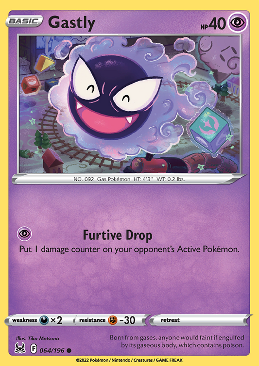 Gastly 064/196 Lost Origin