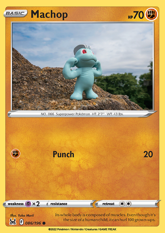 Machop 086/196 Lost Origin