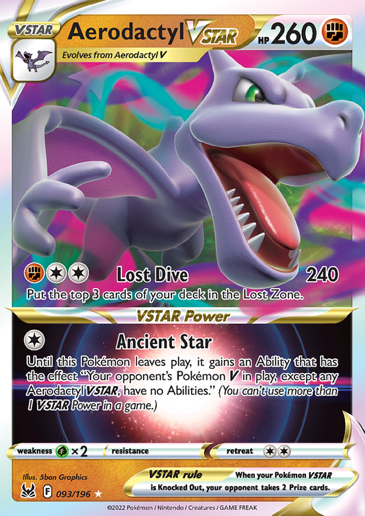 Aerodactyl VSTAR 093/196 Lost Origin