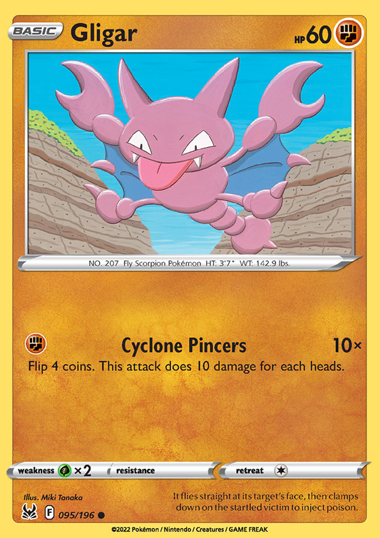 Gligar 095/196 Lost Origin