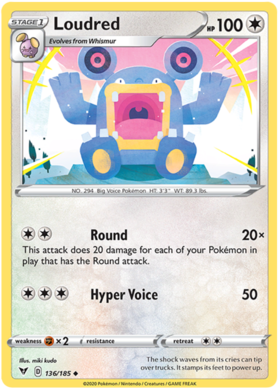 Loudred vivid-voltage-136