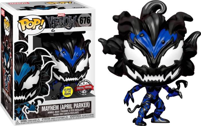 Marvel Venom - Mayhem (April Parker) Pop! #676 GITD Special Edition
