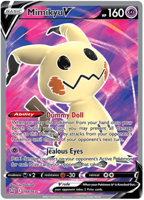 Mimikyu V (Full Art) 148 /163 battle-styles-148