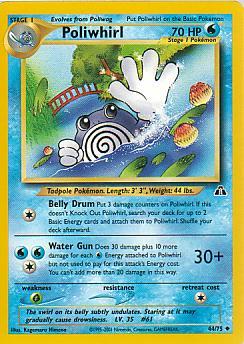 Poliwhirl 44/75 Neo Discovery Uncommon