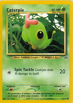 Caterpie 53/75 Neo Discovery Common