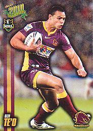 BEN TE’O   13 NRL 2010 Champions