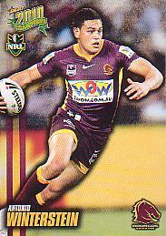 ANTONIO WINTERSTEIN   15 NRL 2010 Champions