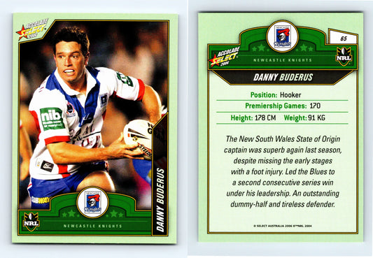 #65 DANNY BUDERUS 2006 Select NRL Accolade