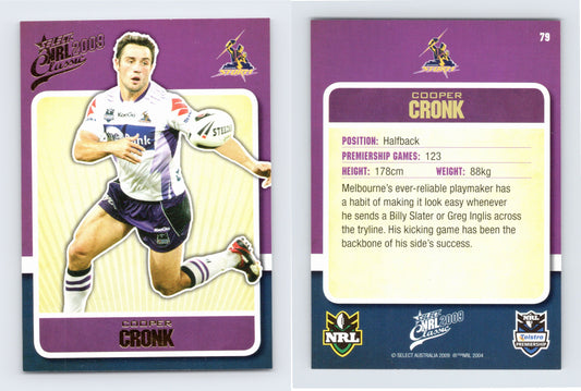 #79 COOPER CRONK 2009 Select NRL Classic