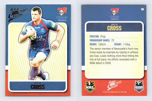 #90 BEN CROSS 2009 Select NRL Classic