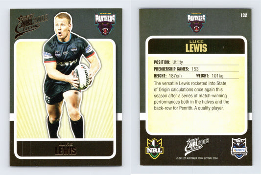 #132 LUKE LEWIS 2009 Select NRL Classic