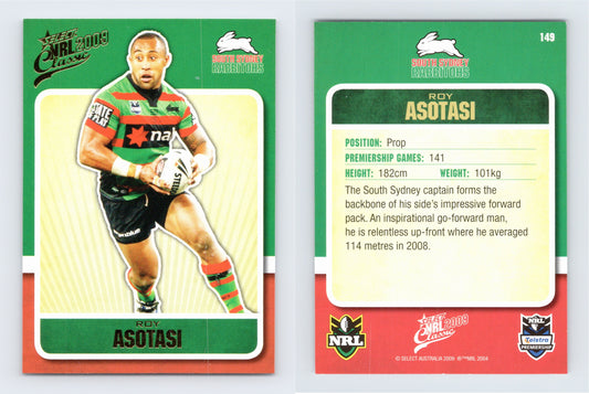 #149 ROY ASOTASI 2009 Select NRL Classic