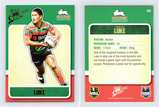 #153 ISSAC LUKE 2009 Select NRL Classic