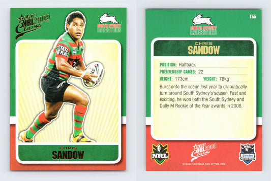 #155 CHRIS SANDOW 2009 Select NRL Classic