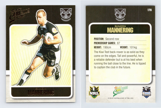 #178 SIMON MANNERING 2009 Select NRL Classic