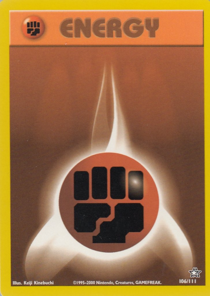 Fighting Energy 106/111 Neo Genesis Common