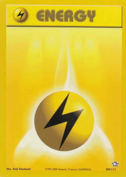 Lightning Energy 109/111 Neo Genesis Common