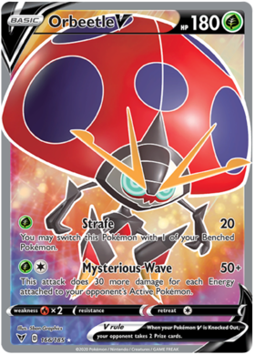 Orbeetle V (Full Art) vivid-voltage-166