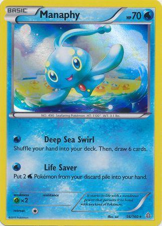 Manaphy 56 / 164 XY Primal Clash