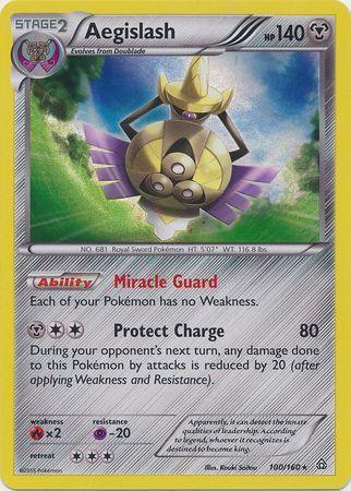 Aegislash 100 / 164 XY Primal Clash