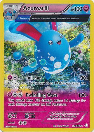 Azumarill (Alpha) 104 / 164 XY Primal Clash