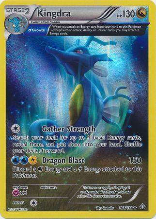 Kingdra (Alpha) 108 / 164 XY Primal Clash