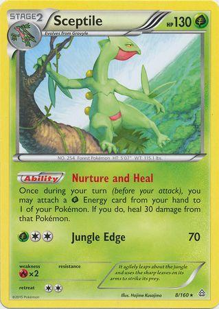 Sceptile 8 / 164 XY Primal Clash