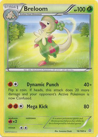 Breloom 16 / 164 XY Primal Clash