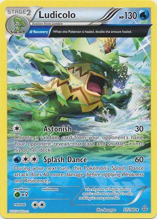 Ludicolo (Alpha) 37 / 164 XY Primal Clash