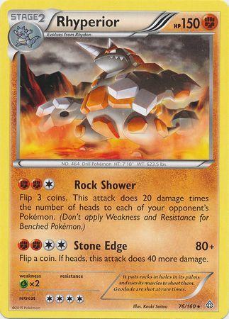 Rhyperior 76 / 164 XY Primal Clash