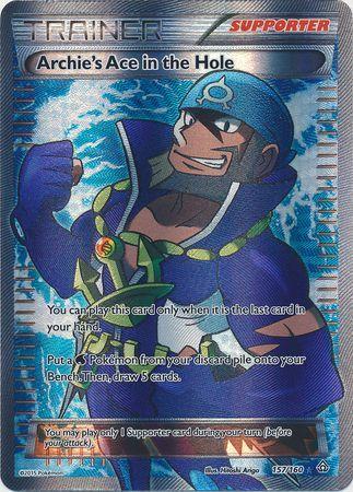 Archie's Ace in the Hole (157 Full Art) 157 / 164 XY Primal Clash