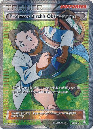 Professor Birch's Observations (159 Full Art) 159 / 164 XY Primal Clash