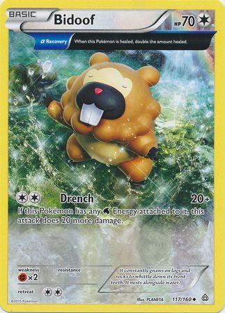 Bidoof (Alpha) 117 / 164 XY Primal Clash