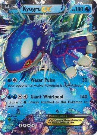 Kyogre EX 54 / 164 XY Primal Clash