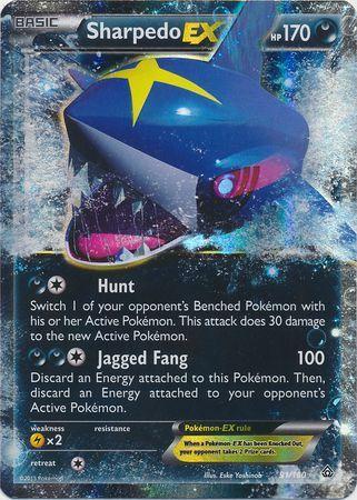 Sharpedo EX 91 / 164 XY Primal Clash