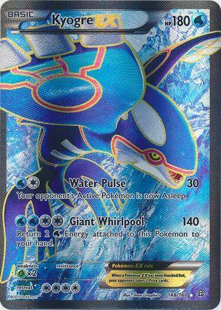 Kyogre EX (148 Full Art) 148 / 164 XY Primal Clash