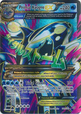 Primal Kyogre EX (Alpha - 149 Full Art) 149 / 164 XY Primal Clash