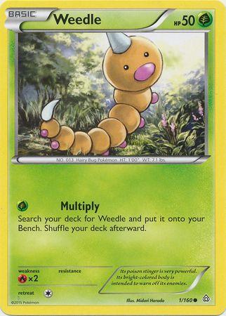 Weedle 1 / 164 XY Primal Clash