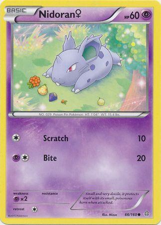 Nidoran (F) 66 / 164 XY Primal Clash