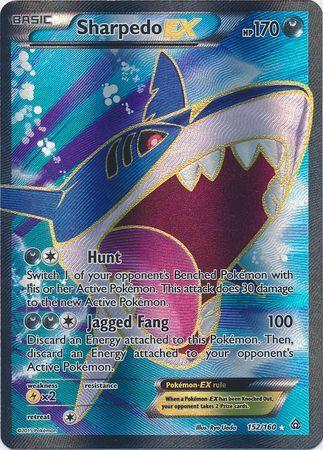 Sharpedo EX (152 Full Art) 152 / 164 XY Primal Clash