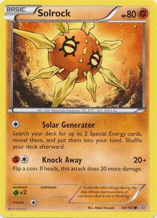 Solrock 83 / 164 XY Primal Clash