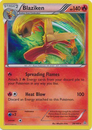 Blaziken 28 / 164 XY Primal Clash