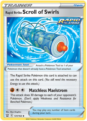 Rapid Strike Scroll of Swirls 131 /163 battle-styles-131