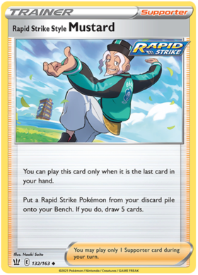 Rapid Strike Style Mustard 132 /163 battle-styles-132